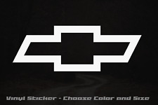 Chevy Bowtie Decal - Choose Color And Size 1.5 Thru 10 Inch Sticker - Chevrolet