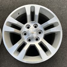 Single 18 Inch Wheel Chevrolet Silverado Tahoe Suburba 2014-2020 Oem Silver 5646