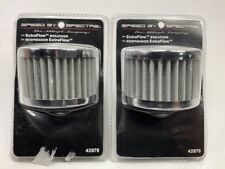2 Spectre 42879 Valve Cover Breather Vent Filters - Push In 1-14 Hole