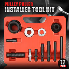 12pcs Power Steering Pulley Puller Remover And Installer Tool Kit Wstorage Case