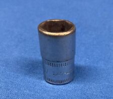 Snap-on Tools Tmm10 14 Drive 10mm 6-point Shallow Chrome Socket Usa