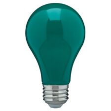 Ceramic Green Led Bulb A19 Medium E26 8w 60 Watt Equivalent Damp Location Rated