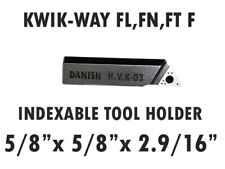 Boring Bar Counter Bore Bit Indexable Holder For Kwik Way Model Fl Fn Ft F Fw Fr