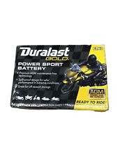 Duralast Gold Etx9 Agm Ready-to-ride Power Sport Battery Brand New