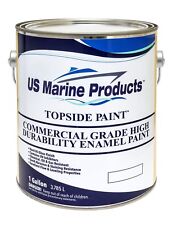 Marine Topside Commercial High Durability Enamel Boat Paint Light Gray Gallon