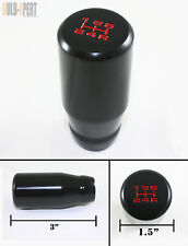 M12 X 1.25 Blk 3 Long 5 Speed Manual Weighted Shifter Shift Knob For Toyota