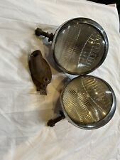 1935-36 Ford Pickup Headlights With Stands 1937