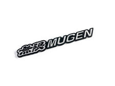 Mugen Emblem 7 Black Badge Sticker Decal Nameplate Honda Acura Jdm Racing Drift