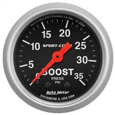 Auto Meter 3304 2in Boost 0-35 Psi Mech Sport-comp
