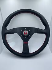 Momo Monte Carlo Steering Wheel With Nsx-r Horn Kit Fits Honda Acura Dc2 Dc5 Egs