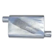 Pypes Mvr13 Muffler - Race Pro - 2-12 In Offset Inlet - 2-12 In Center Outlet