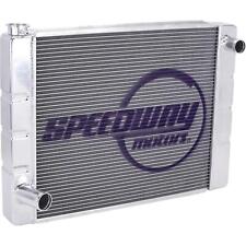 Speedway Universal Aluminum Radiator 24 In. Wide Fits Fordmopar