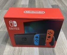 Nintendo Switch Wneon Blue Neon Red Joy-con Brand New In Box Never Used 