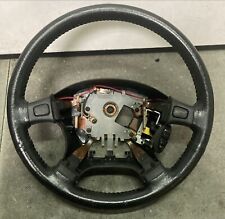 95-01 Acura Integra Black Leather Wrapped Steering Wheel