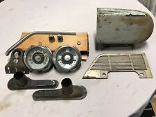1951 Ford F-1 Dash Instruments Glove Box Door Radio Cover Misc Parts .
