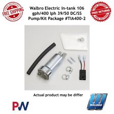 Walbro Electric In-tank 106 Gph400 Lph 3950 Dcss Pumpkit Package Tia400-2