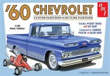 Amt 1960 Chevrolet Custom Fleetside Pickup Truck Wgo Kart 125 1063