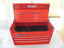Snap-on Kra66 3 Drawer Heavy Duty Flip Top Race Chest Red 26 Wide Super Rare