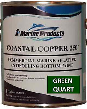 Marine Coastal Copper 250 Ablative Antifouling Bottom Paint Green Quart