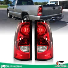 Pair Red Tail Lights For 1999-2002 2003-2006 Chevy Silverado 1500 2500 3500