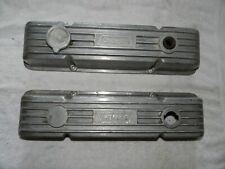 Weiand 5 Finned Small Block Chevy Sbc 283 327 350 400 Valve Covers
