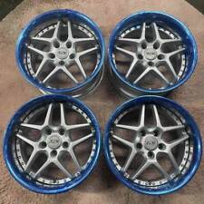 Jdm Blitz Brw03 4wheels No Tires 17x922 5x114.3 Re-painted