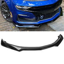 Abs Front Bumper Lip Spoiler Fits For Chevy Camaro 1le Style 2016-23 Gloss Black