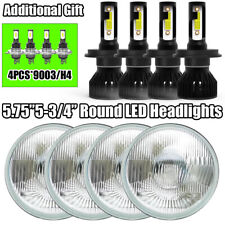 4pcs 5 34 5.75 Led Headlights Round Highlow Beam For Buick Riviera 1963-1974