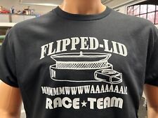 Flipped Lid Race Team Retro T-shirt Air Cleaner 4 Bbl Carb Carburetor Thermoquad