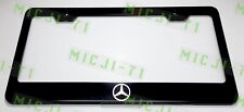 Mercedes Benz Stainless Steel License Plate Frame Rust Free W Bolt Caps