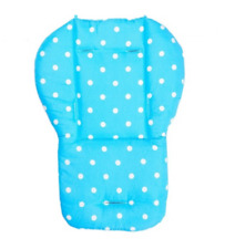 Pink Blue Polka Dot Cushion Pad Mat Seat Liner Cover For Baby Trend High Chairs