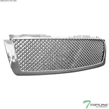 Topline For 2007-2014 Chevy Tahoesuburban Mesh Front Bumper Grille 1pc - Chrome