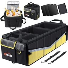 Car Boot Organiser With Cooler Bag Large Collapsible Boot Organisers Car