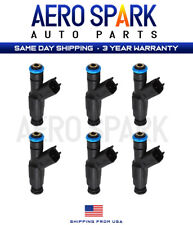 Set Of 6 Upgrade Fuel Injectors 81212128 For 1999-2004 Jeep Cherokee 4.0l Us