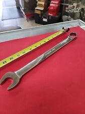 Snap-on Tools Usa 1-116 Sae Large Combination Wrench Soex34 Terrific Condition