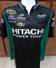 Robert Yates Racing Xl Race Used 28 Hitachi Ford Crew Shirt Nascar Travis Kvapil