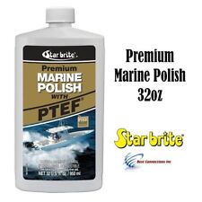 Premium Marine Polish W Ptef 32oz Fiberglass Metal Paint Star Brite 85732
