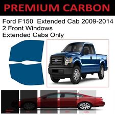 Premium Carbon Window Tint Fits Ford F150 2009-2014 Ex Cab Precut Window Tint 2f
