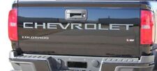2021-2022 Chevrolet Colorado Tailgate Letters Tailgate Decals