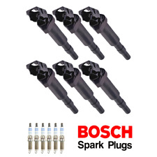 Ignition Coil Bosch Platinum Spark Plug For Bmw 740i 335i Xdrive Uf592
