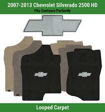 Lloyd Loop Front Mats For 07-13 Silverado 2500 Hd Wsilver Chevy Bowtie
