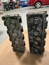 Set Of 1970 Ford 351 Cleveland Closed Chamber Four Barrel Cylinder Heads