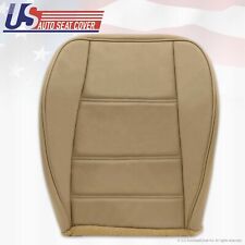 1999 2000 2001 Ford Mustang V6 Driver Bottom Replacement Leather Seat Cover Tan