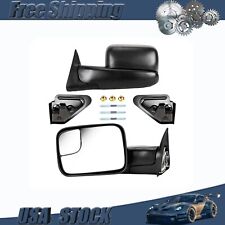 2x For 94-01 Dodge Ram 1500 94-02 Ram 2500 3500 Pickup Manual Tow Mirrors Us