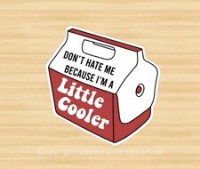 Little Cooler Hate Me Vinyl Decal Sticker For Laptops Hydroflask Toolbox