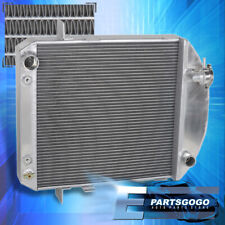 For 24-27 Ford Model T Bucket Config Engine 3-row Cooling Full Aluminum Radiator