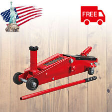 Big Red 3 Ton Hydraulic Trolley Service Floor Jack With Extra Saddle