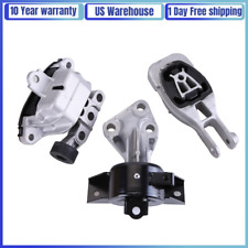For 2012-2016 Chevrolet Sonic 1.8l 3x Engine Motor Mounts Automatic Transmission