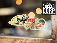 Stickercorp - Bell Auto Part Vintage Style Decal Vinyl Sticker Rat Rod Racing