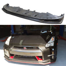 For 2012-up Nissan Gtr Gt-r R35 Nsm Style Carbon Fiber Front Bumper Lip Splitter